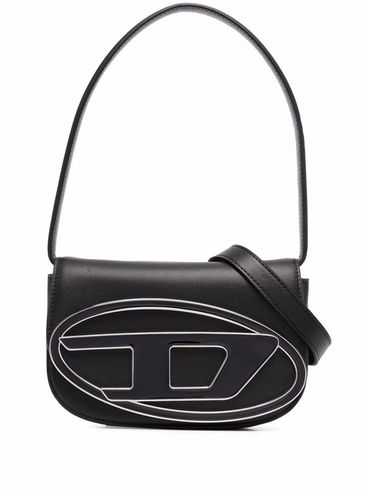 DIESEL - Borsa '1DR' in nappa nera