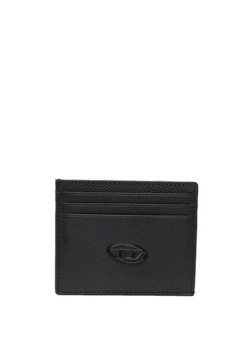 DIESEL - Portacarte da uomo in pelle nera