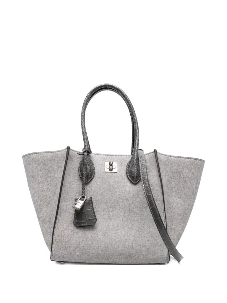 Ermanno Scervino Medium 'maggie' Tote Bag In Gray