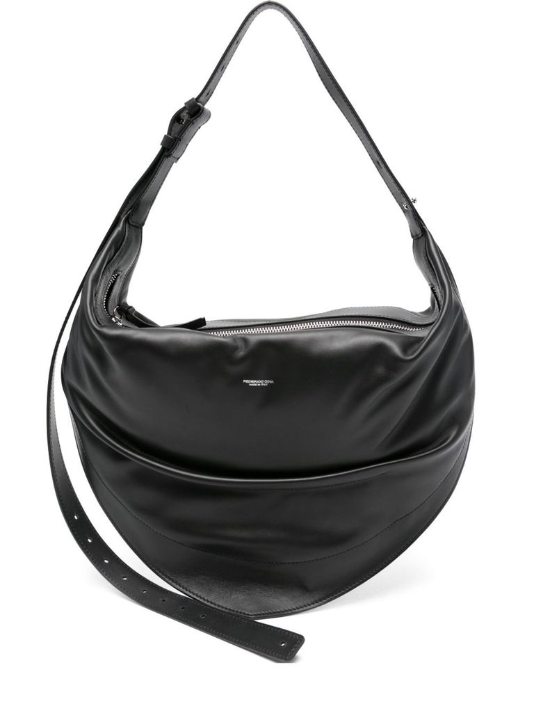 ショルダーバッグ・ポシェット OSOI Hobo Brocle Bag - Osoi - Leather - Black Stone Black Hobo Brocle Bag - Osoi – Assembly New York