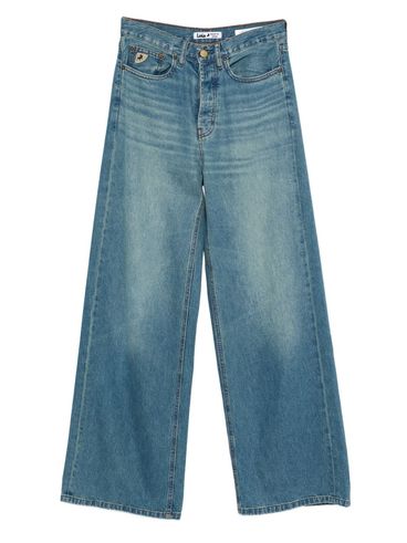 LOIS - Jeans skater a vita alta