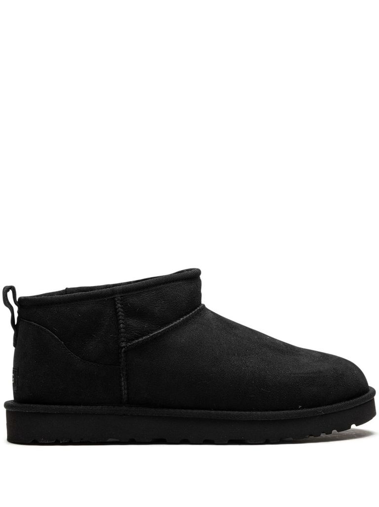 Ugg Australia Classic Ultra Mini Boots In Black