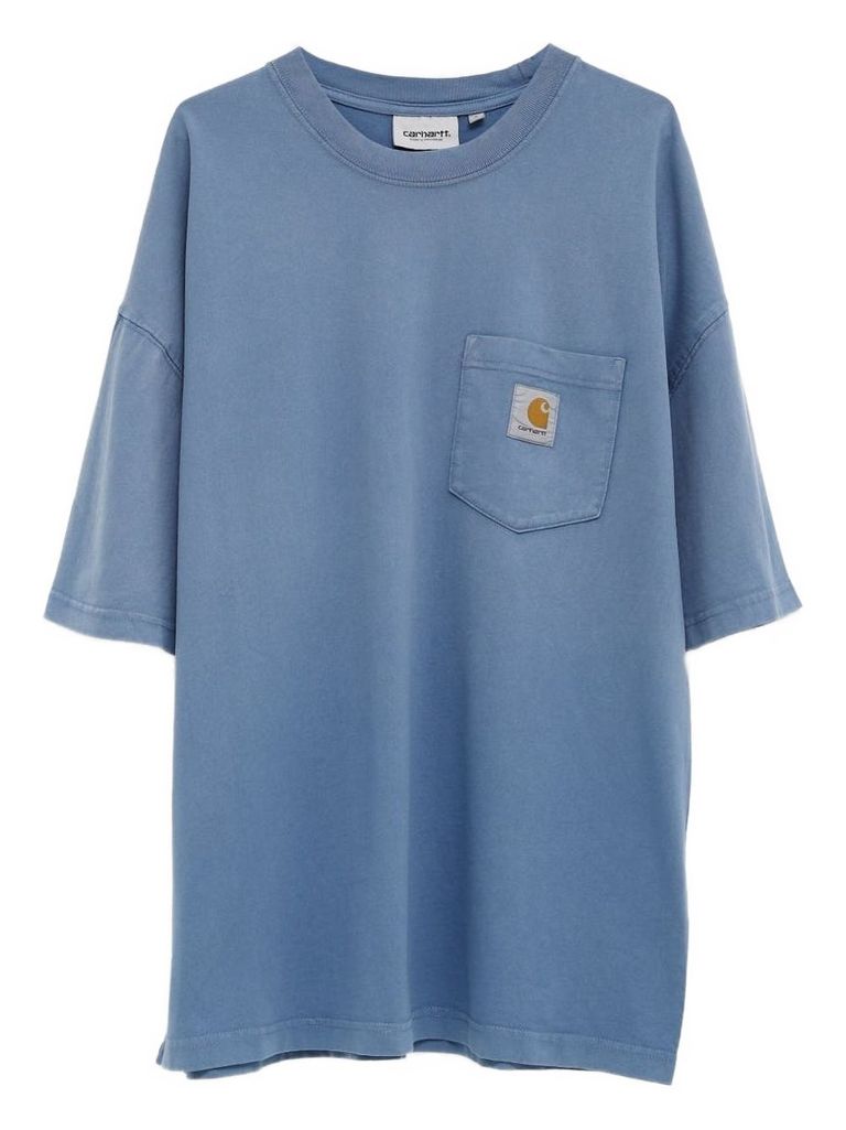 Carhartt Work In Progress Hudson Pocket T-shirt In Blue