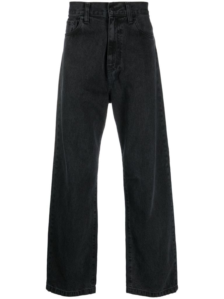 Carhartt Loose-fit Cotton Denim In Black