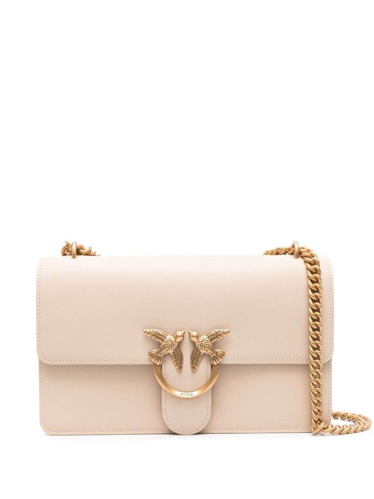 Pinko 'love One Classic' Crossbody Bag In Sand