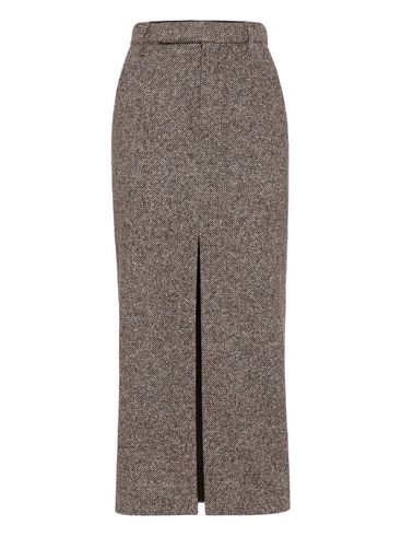 BRUNELLO CUCINELLI - Gonna midi 'Sartorial Pencil'