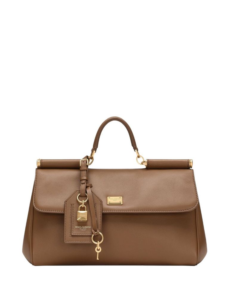 Dolce & Gabbana 'sicily' Tote Bag In Sand