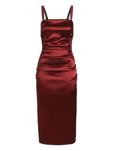 DOLCE & GABBANA - Abito midi in raso