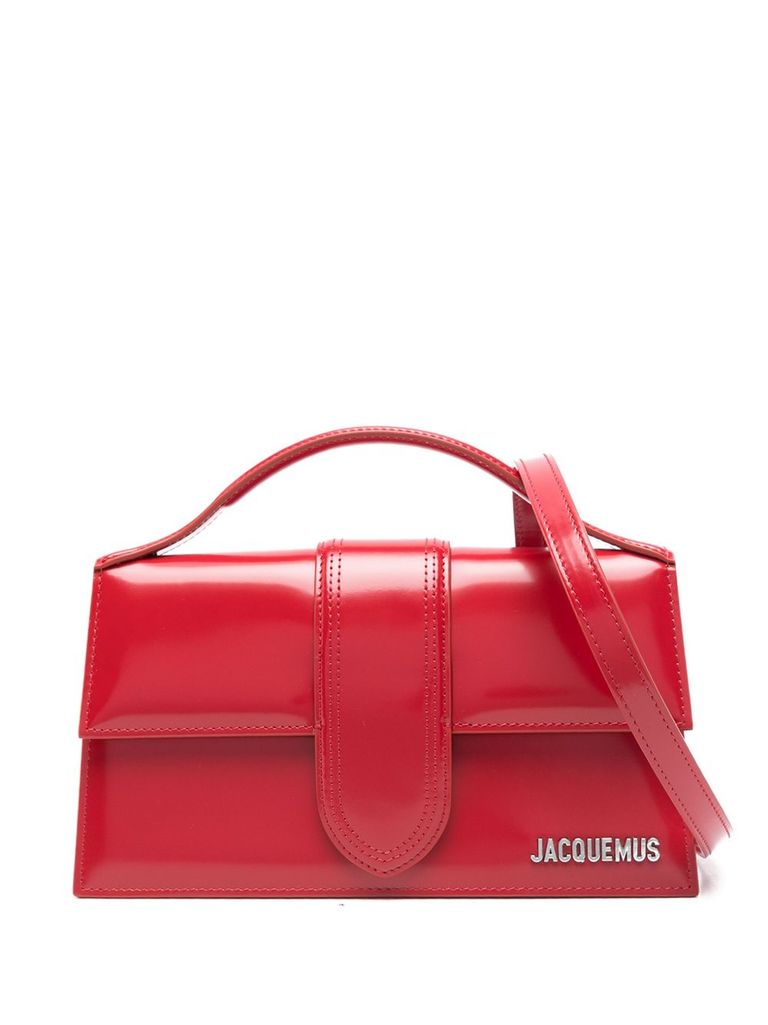 Jacquemus Le Bambino Red Handbag With Removable Shoulder Strap In Leather Woman In Red