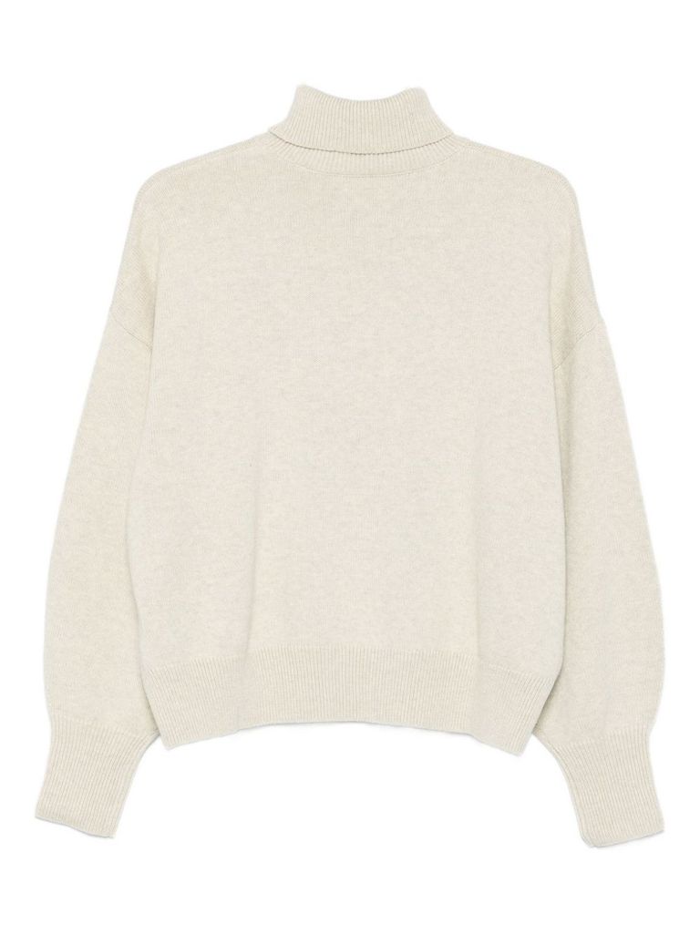 Isabel Marant Étoile Marant Etoile Women Grey Cotton And Wool Nasha Sweater In Neutral