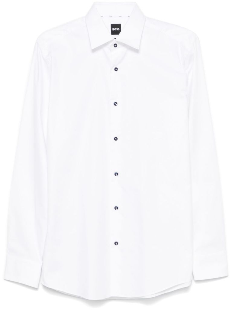 Hugo Boss Hank Shirt In White