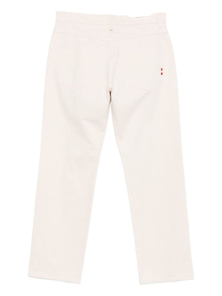 Amish Jeremiah White Men's Jeans In White