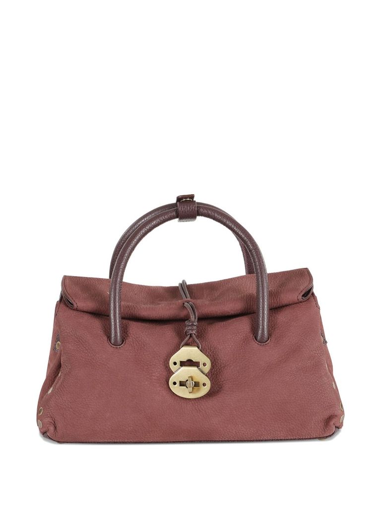 Zanellato Leather Bag Dotta Jones S Shoulder Bag In Red