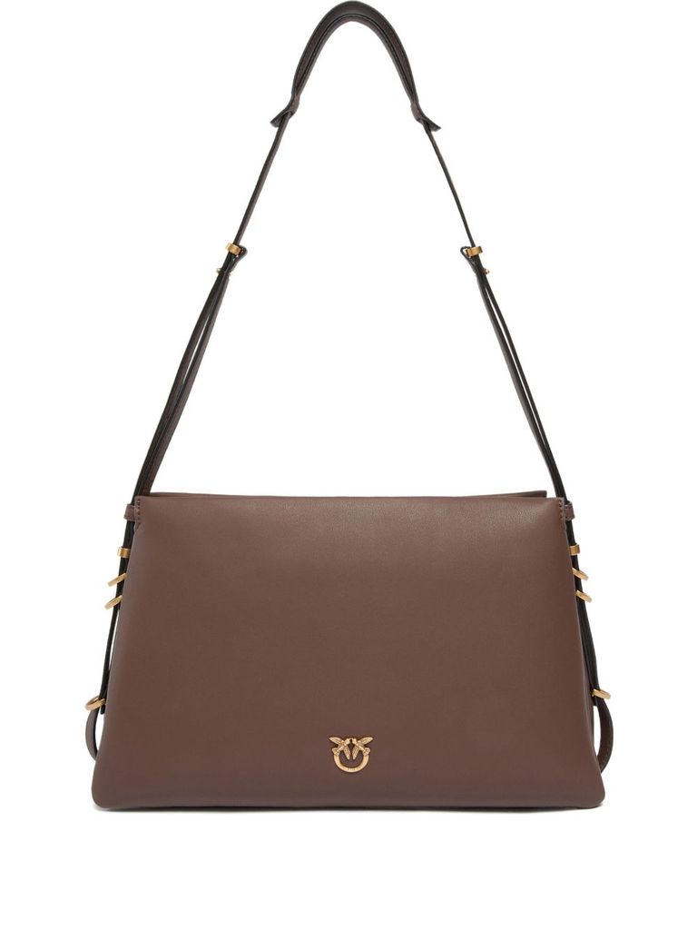 Pinko 'triplett' Shoulder Bag In Brown