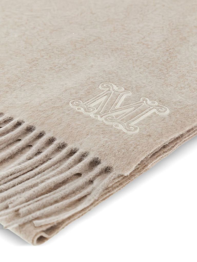 Max Mara Wasdalia' Scarf In Sand