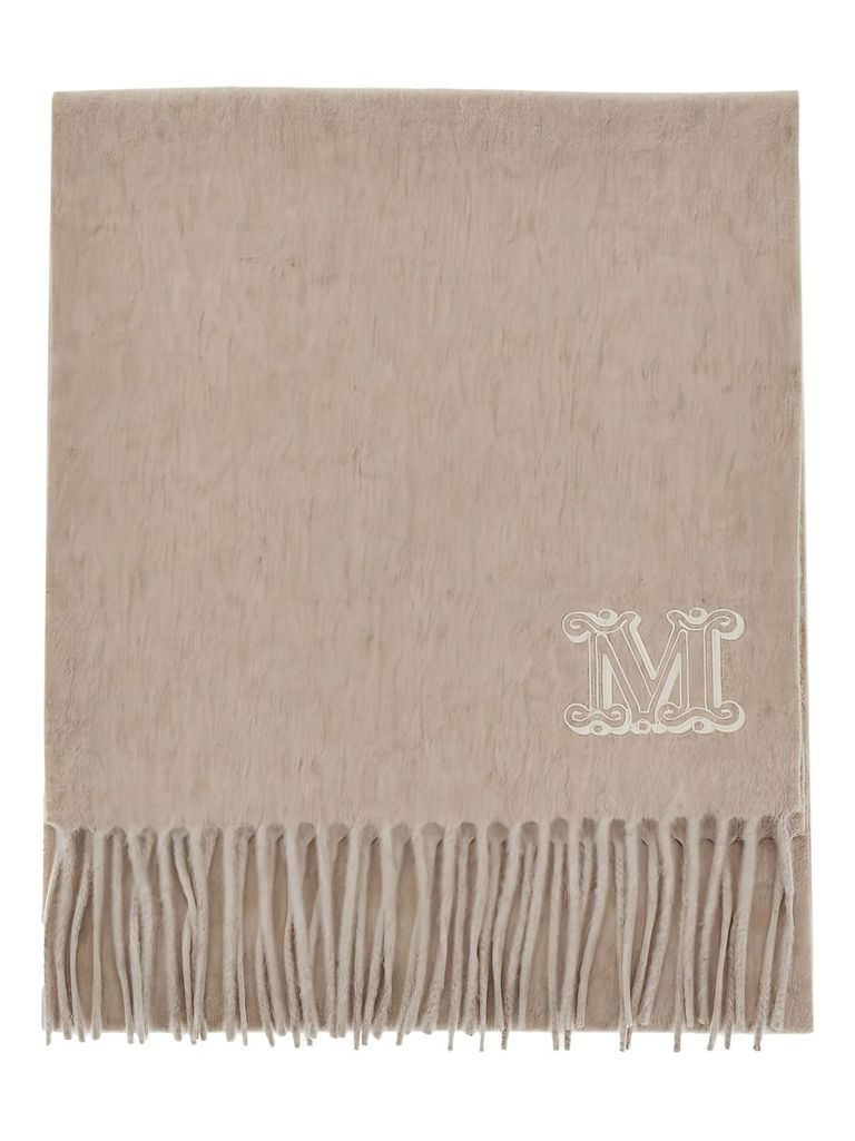 Max Mara Wasdalia' Scarf In Sand