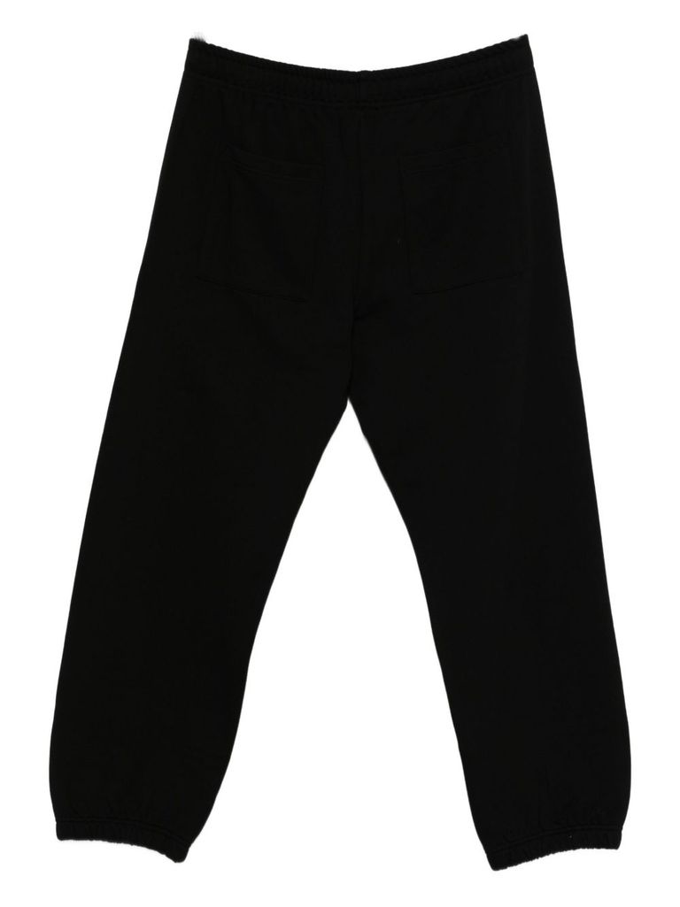 Versace Jeans Couture Tracksuit Bottoms With Logo In Black