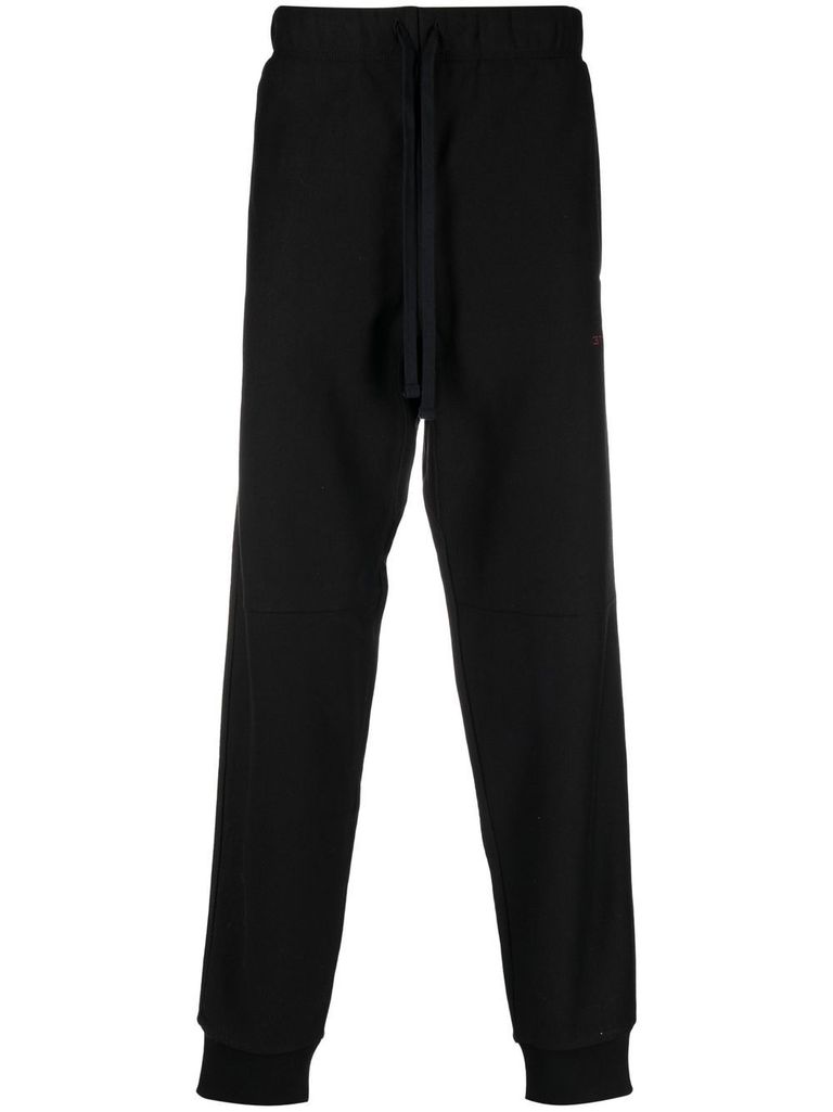 Carhartt Track Pants With Embroidered Logo In Black