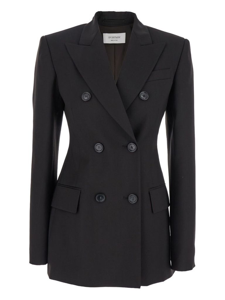 Sportmax Giacca Adamo In Black