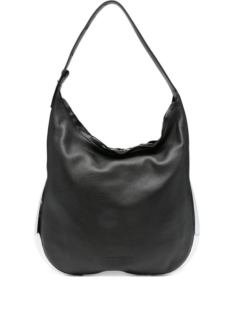 Benedetta Bruzziches 'amalia Grande Meteorite' Shoulder Bag In Black
